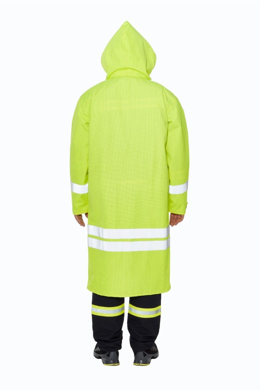 Raintech Coat L İtfaiyeci Yağmurluğu